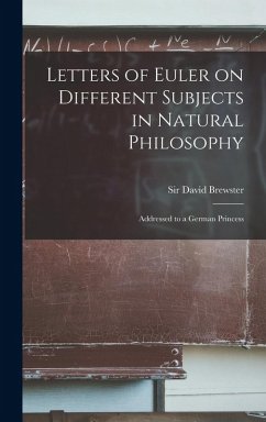 Cover Letters of Euler on Different Subjects in Natural Philosophy