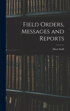 Cover Field Orders, Messages and Reports