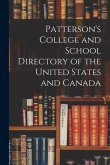 Patterson's College and School Directory of the United States and Canada