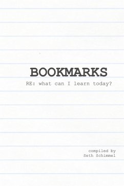 Bookmarks RE - Schimmel, Seth