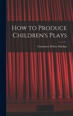 Cover How to Produce Children's Plays