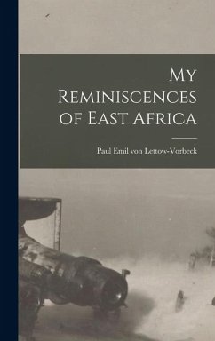 Cover My Reminiscences of East Africa