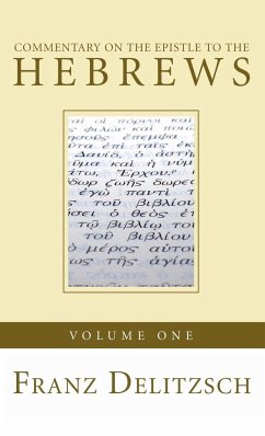 Commentary on the Epistle to the Hebrews, Volume 1 - Delitzsch, Franz