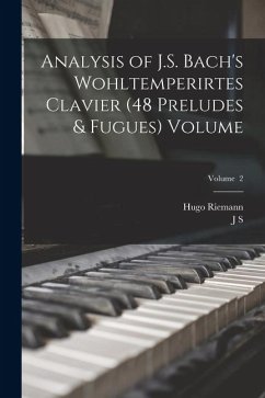 Cover Analysis of J.S. Bach's Wohltemperirtes Clavier (48 Preludes & Fugues) Volume; Volume 2