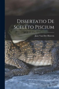 Dissertatio de Sceleto Piscium - Hoeven, Jano Van Der