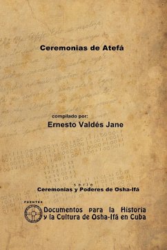 Ceremonias de Atefá - Valdés Jane, Ernesto