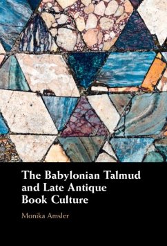 Cover The Babylonian Talmud and Late Antique Book Culture