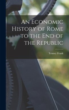 Cover An Economic History of Rome to the end of the Republic