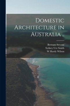 Cover Domestic Architecture in Australia ..