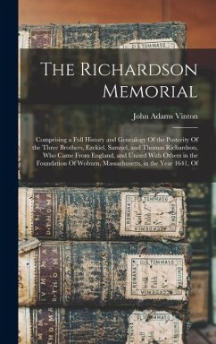 Cover The Richardson Memorial