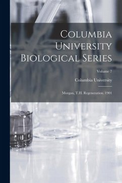 Cover Columbia University Biological Series