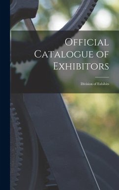 Cover Official Catalogue of Exhibitors