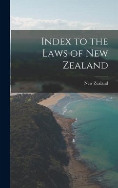 Cover Index to the Laws of New Zealand