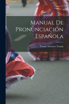 Cover Manual de pronunciación española