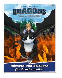 Dragons: Die 9 Welten: Rätseln und Stickern für Drachenreiter - Panini