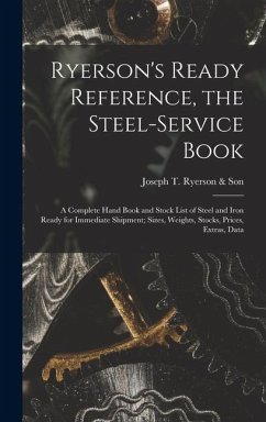 Cover Ryerson's Ready Reference, the Steel-Service Book