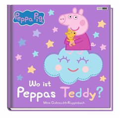 Image of Peppa Pig: Wo ist Peppas Teddy? Mein Gutenacht-Klappenbuch