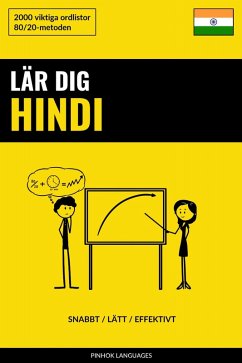 Cover Lär dig Hindi - Snabbt / Lätt / Effektivt (eBook, ePUB)