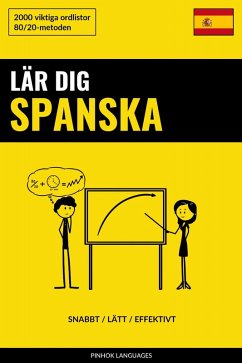 Cover Lär dig Spanska - Snabbt / Lätt / Effektivt (eBook, ePUB)
