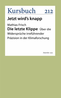 Die letzte Klippe (eBook, ePUB) - Frisch, Mathias