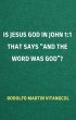 Is Jesus God in John 1:1 That Says 