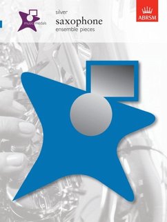 Cover Silver saxophone ensemble pieces score music medals