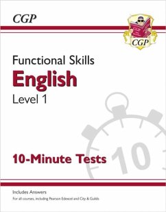 Cover Functional Skills English Level 1 - 10 Minute Tests
