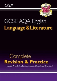 Cover GCSE English Language & Literature AQA Complete Revision & Practice - inc. Online Edn & Videos