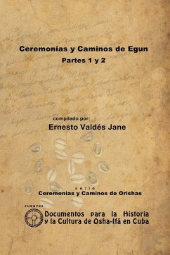 Ceremonias y Caminos de Eggun - Valdés Jane, Ernesto