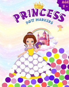 Dot markers activity book princess - Tim, Jolly