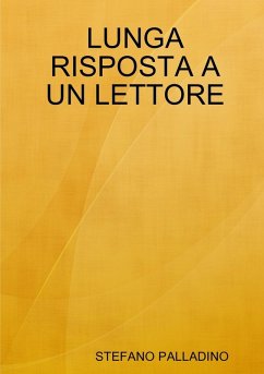 Cover LUNGA RISPOSTA A UN LETTORE