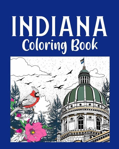 Indiana Coloring Book Indiana Coloring Book