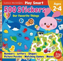 Play Smart 500 Stickers Our Favorite Things - Gakken Early Childhood Experts