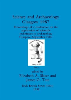 Science and Archaeology, Glasgow 1987, Part i