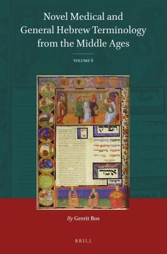 Cover Novel Medical and General Hebrew Terminology from the Middle Ages