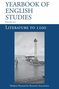 Literature to 1200 (Yearbook of English Studies (52) 2022) - Lees, Clare A.
