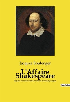 L'Affaire Shakespeare - Boulenger, Jacques