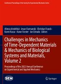 Challenges in Mechanics of Time-Dependent Materials & Mechanics of Biological Systems and Materials, Volume 2 (eBook, PDF)