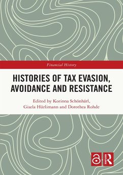 Cover Histories of Tax Evasion, Avoidance and Resistance (eBook, PDF)