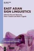 East Asian Sign Linguistics (eBook, PDF)