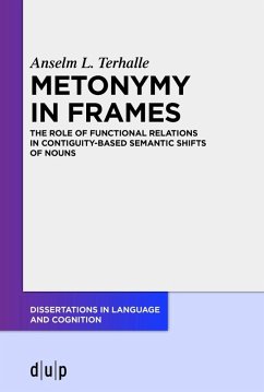 Metonymy in Frames (eBook, PDF) - Terhalle, Anselm L.