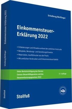 Einkommensteuer-Erklärung 2022 - Schalburg, Martin;Dörflinger, Nina