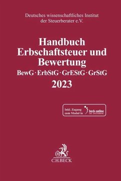 Cover Handbuch Erbschaftsteuer und Bewertung 2023