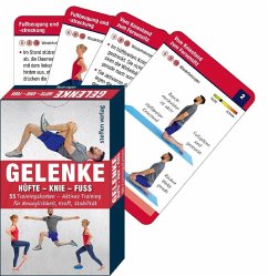 Trainingskarten Gelenke: Hüfte - Knie - Fuß - Thomschke, Ronald