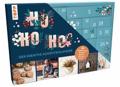 Ho Ho Ho - Der kreative Adventskalender. 24 Projekte zum Basteln, Backen, Gärtnern und mehr. Mit Anleitungsbuch und Material - frechverlag