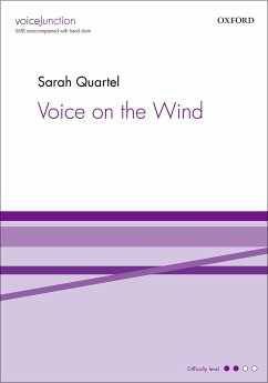 Voice on the Wind for mixed chorus score