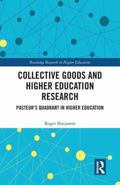 Collective Goods and Higher Education Research - Benjamin, Roger