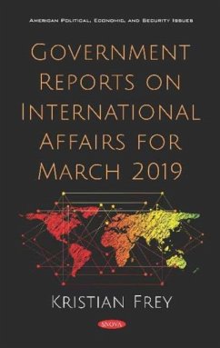 Cover Government Reports on International Affairs for March 2019