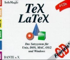 Cover TeX LaTeX, 4 CD-ROMs