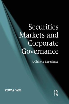 Securities Markets and Corporate Governance - Wei, Yuwa